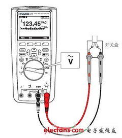 万用表测电压方法及原理 