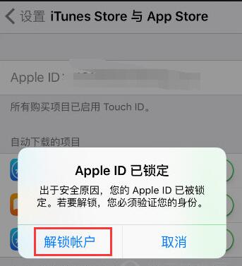 苹果id锁（苹果id锁住了怎么办） 第1张