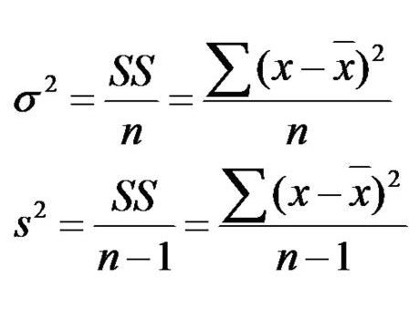 方差的计算公式是什么