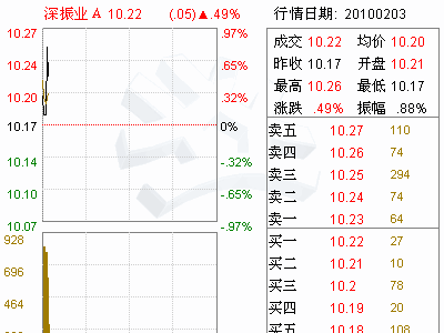 深振业股票你怎么看，理想价位，能持有吗?我的价位九元一角