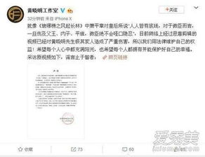 黄晓明再发声明说了什么