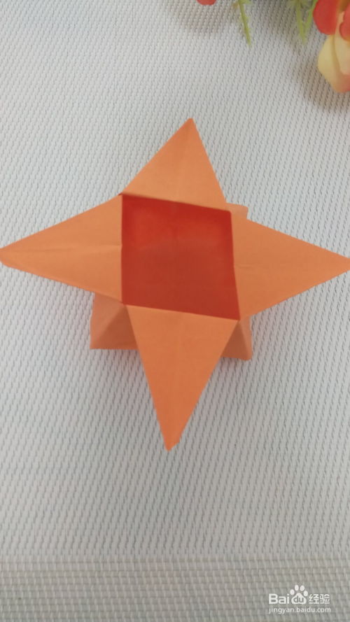 儿童折纸星星盒子的折法 