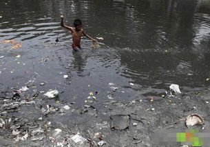 场面吓人 堪称世界之最的印度河流污染