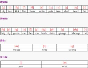 关于元音的知识点 英语一些关于音标的知识