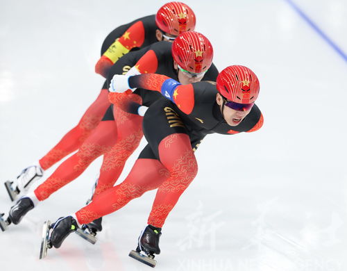 速度滑冰 男子团体追逐1 4决赛赛况