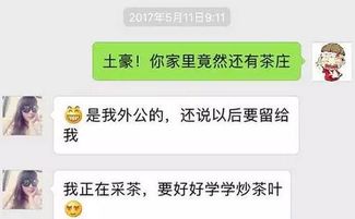 微信上卖茶叶的美女都是做什么的 