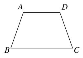 在梯形中加一条线增加两个直角怎么画 