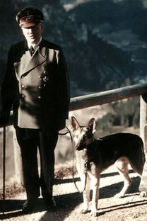 老照片 希特勒和他的爱犬布隆迪