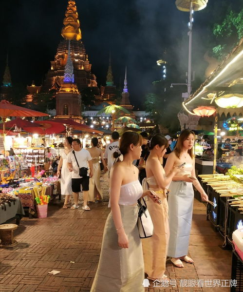 逛了逛景洪的夜市,感觉这里的夜晚好热闹,繁华得不一般