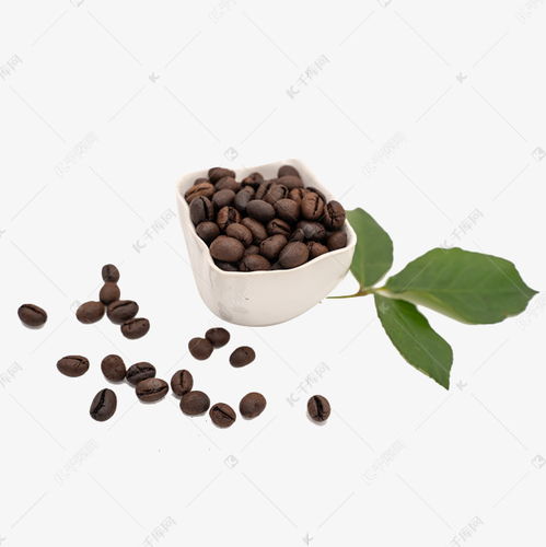 咖啡豆和白色小杯子素材图片免费下载 千库网 
