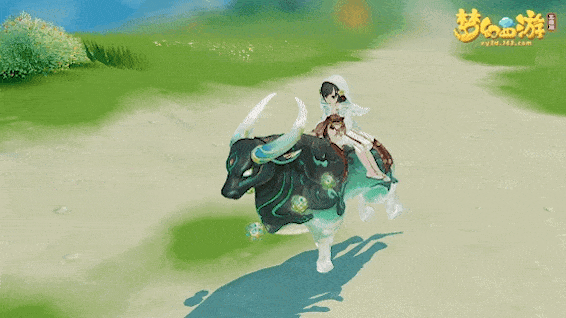 梦幻西游三维版 限定坐骑 青牛 悠然而至,快来接收仙家祝福
