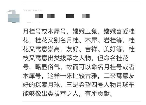 玉兔 号继任者征名了,网友热赞第一的名字竟是