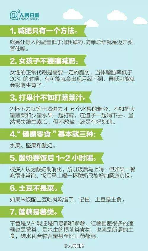 这60个健康知识,只有医生才知道