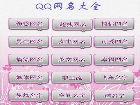 QQ网名 搜狗百科 