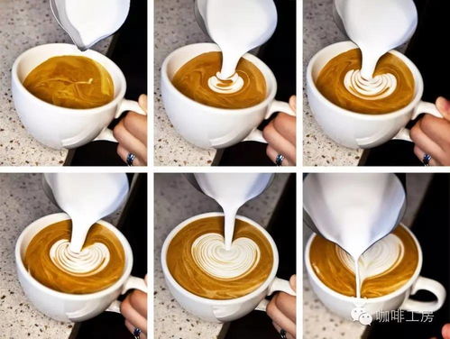 简单爱心咖啡拉花,拉心形的技巧和要点 