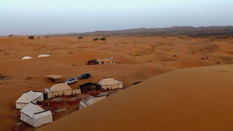 撒哈拉沙漠 在帐篷酒店里数星星