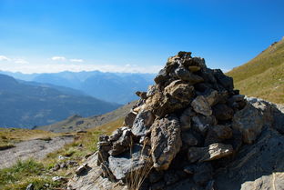 凯恩,皮埃尔 ,山,堆石头,一堆石头,徒步旅行,岩,景观,天空,视图,蓝色,云,旅行,路径,夏季,绿色,阿尔卑斯山,rocky,pic 