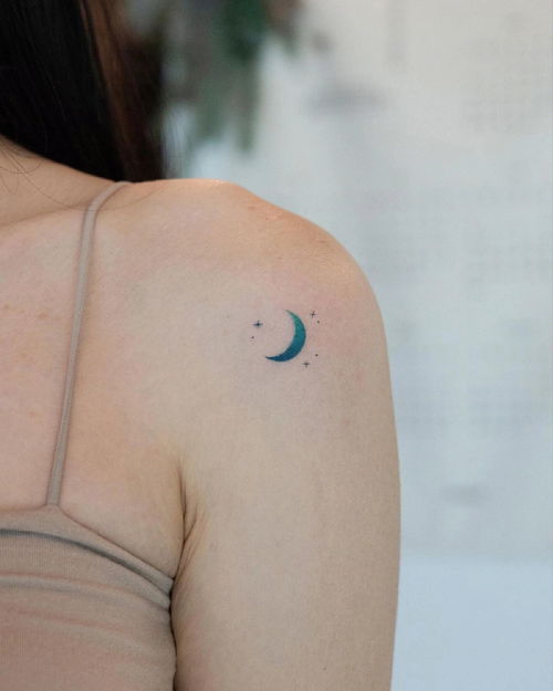 moon Tattoo 