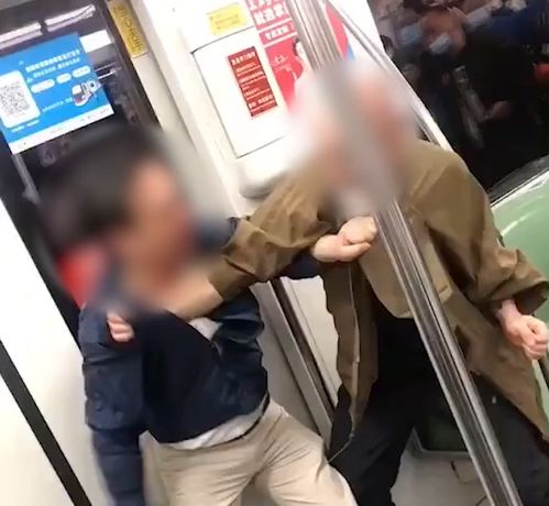 上海地铁打架(两名女子发生口角后互殴)