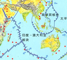 我国台湾岛及日本半岛属于什么板块