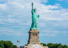 美国的象征 自由女神像,竟还是别国送的,至今遭雷劈超过六百次