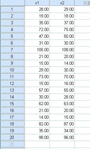 如何检验两个样本有无差异用spss