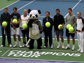 网坛八巨星齐聚蓉城 比约博格想要只大熊猫 