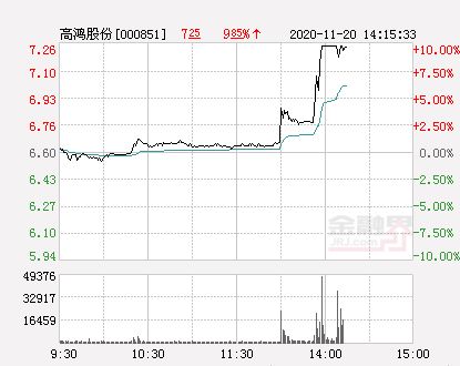 高鸿股分7月17日停牌重组是好消息？