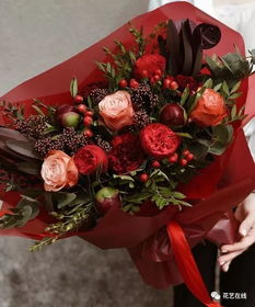 七夕节 最受女生欢迎的红玫瑰花束包装纸 TOP10