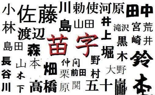 日本的姓氏文化,14万个姓氏却千奇百怪, 井下 是在井边生的