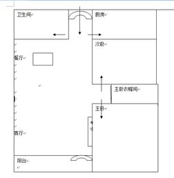 入户门正对客厅阳台,厨房和卫生间门相对怎么设置玄关 