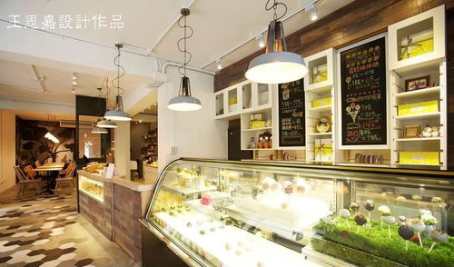 深圳甜点店门面装修效果图 