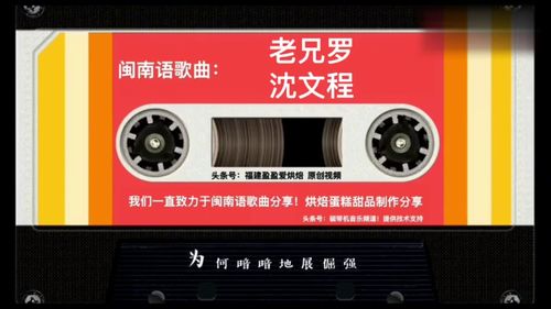 磁带音乐 老兄罗 演唱 沈文程 