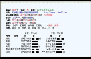 六爻测2019己亥年之正缘 