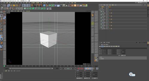 图文版 C4D野教程 使用用户数据制作方片分裂动画