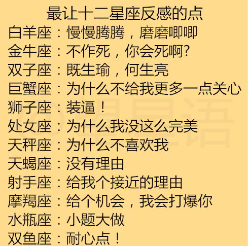 十二个星座口号是什么意思(十二星座是什么意思)