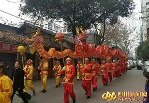 新春走基层丨舞龙舞狮民俗巡游 巴中市民欢喜过大年 