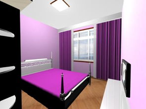 把房间装饰弄成紫色调容易睡觉吗 