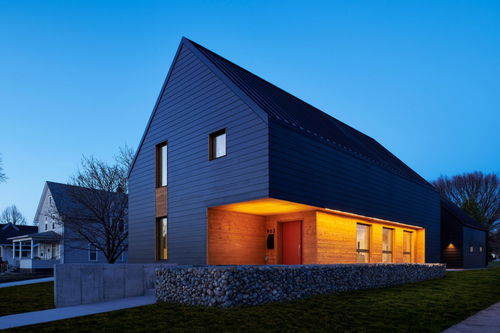 能源可持续发展的实验性住宅设计 绿色环保建筑室内设计
