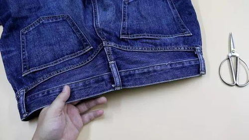 牛仔裤的裤腰也可以自己改,方法简单实用