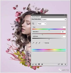 如何在Adobe Photoshop中创建花卉人像照片处理 教程 优雅的小妖精一喵 设计文章 教程分享 站酷 ZCOOL 