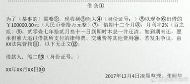 借条为什么比欠条更具有法律效力 附借条范本