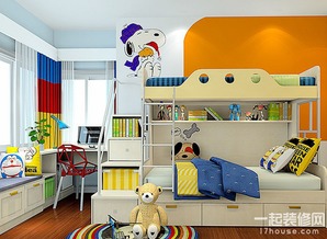 梦境里的温馨儿童房设计 让孩子拥有一个美妙的睡意