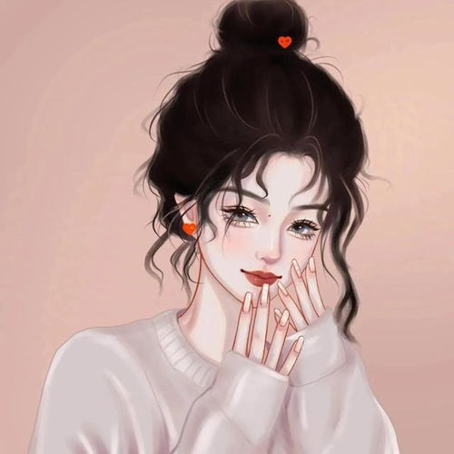 插画师们专为女士创作的精美头像 49期