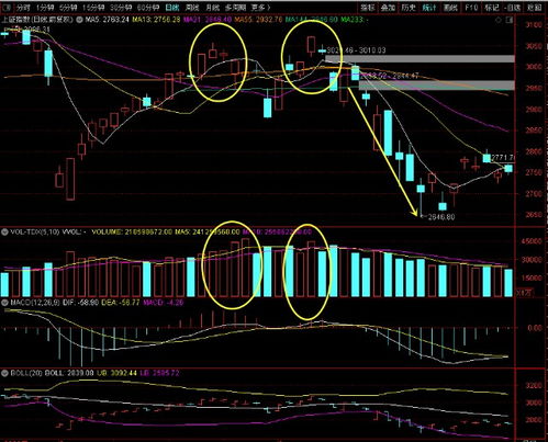 K线图中VOL/MACD/SLOWKD/图个代表什么意思？