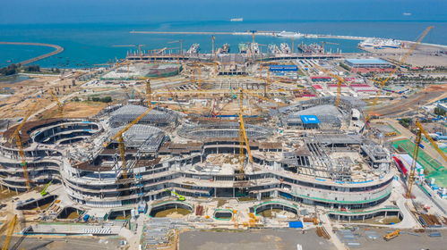 瞰海南 海口国际免税城项目火热建设中 预计明年6月投入运营 