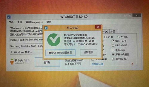 移动硬盘安装win10和mac