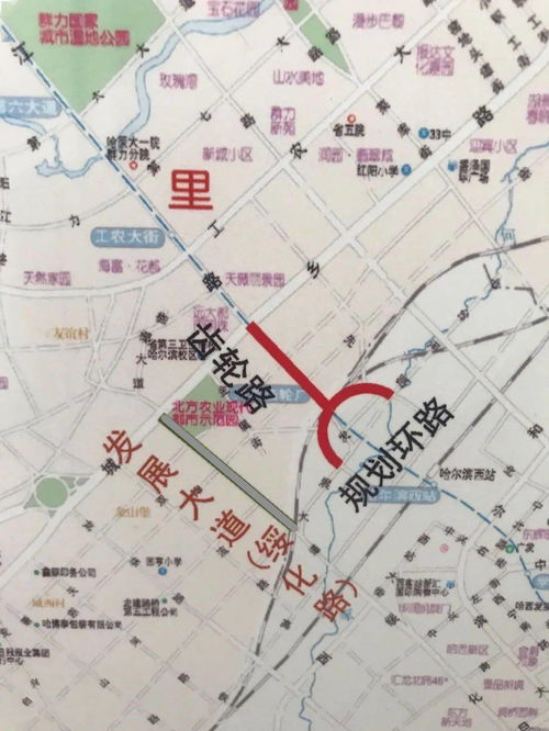 哈尔滨市双城区2019道路规划(哈尔滨双城区摩羯座)(哈尔滨双城区地图高清版)