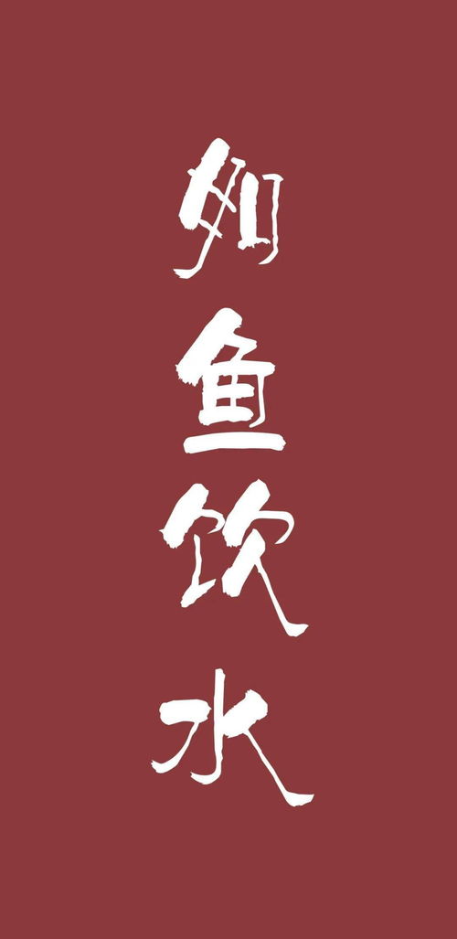 文字锁屏壁纸 四个字成语壁纸,望喜欢 