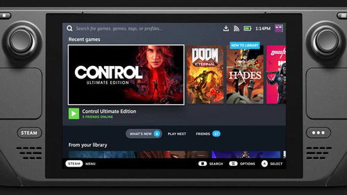 V 社 Steam Deck 掌机的全新 UI 将推广到所有平台